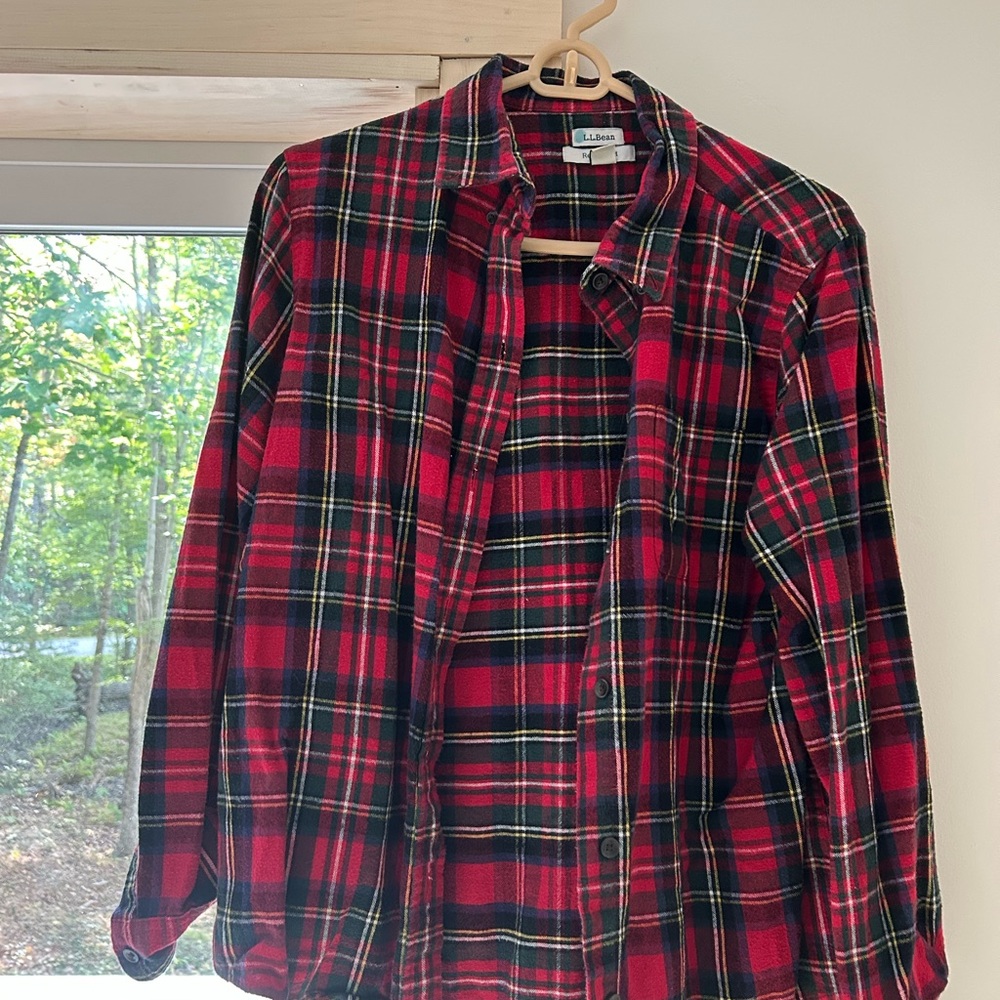 L.L. Bean flannel